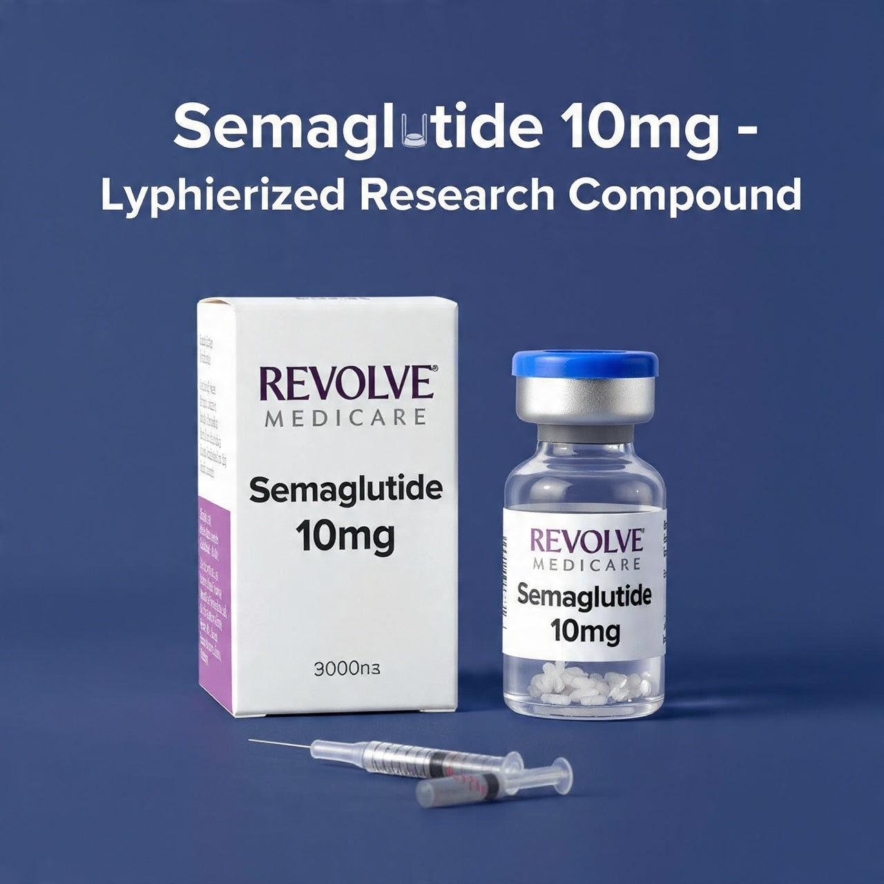 Semaglutide 10mg-Lyophilized Research Compound
