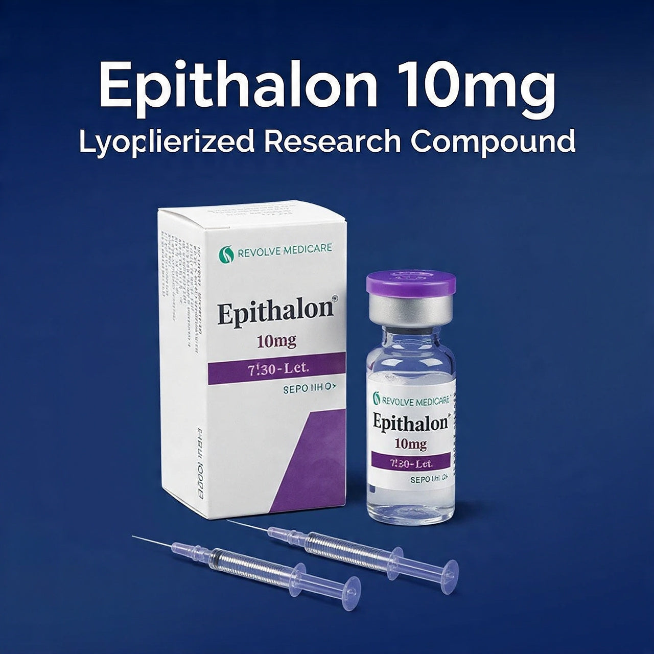 Epithalon 10mg Lyophilized Research Compound